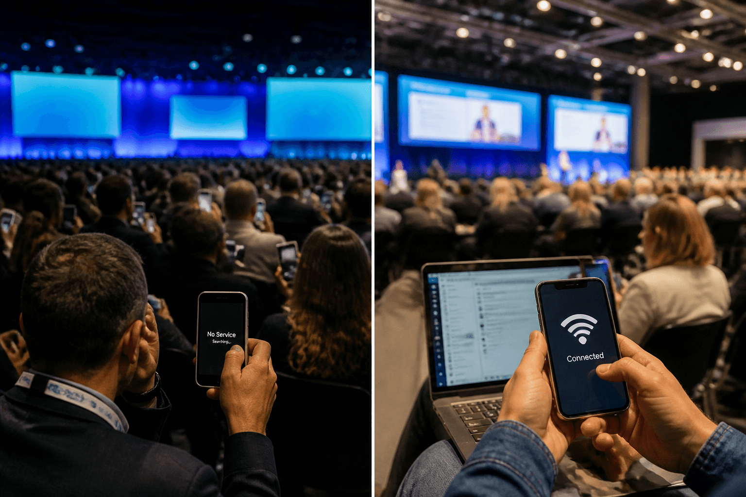 Large Event Technology Rental: Matching Connectivity